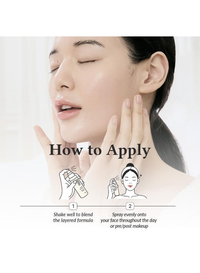 Dr.Althea 345 Relief Cream Mist | Hydrating Facial Mist with Rice Extract | Soothing Care for Sensitive Skin |60ml - Image 4